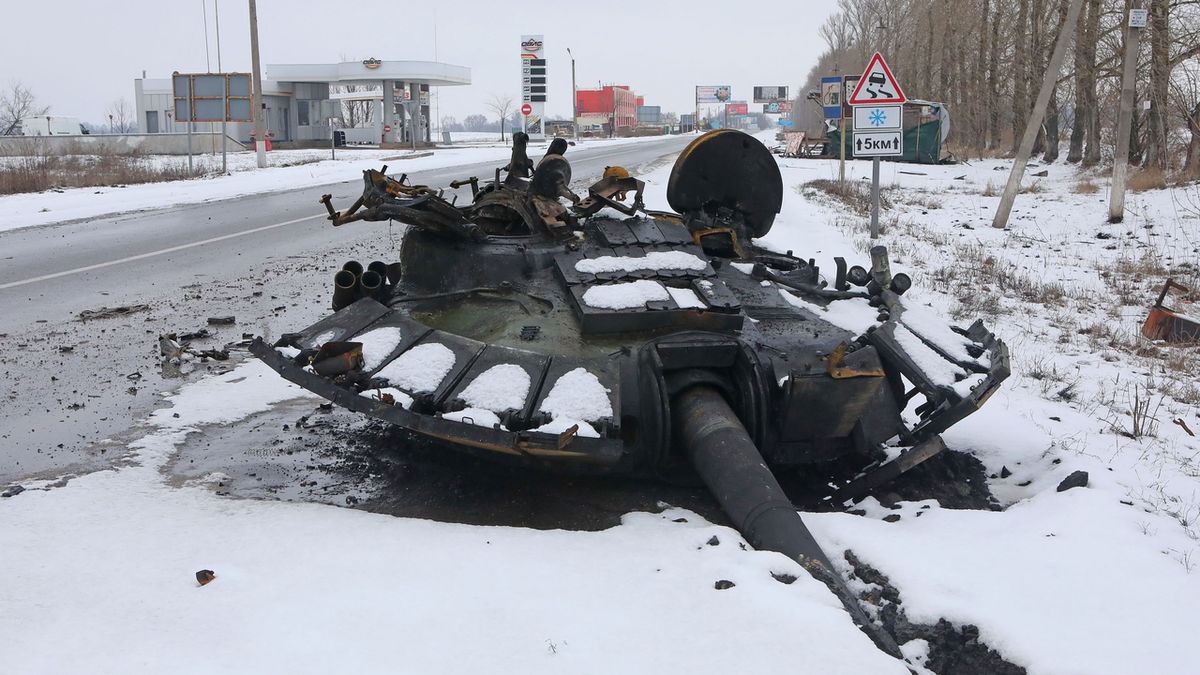 Ruské jednotky pronikly do Charkova, část byla zničena